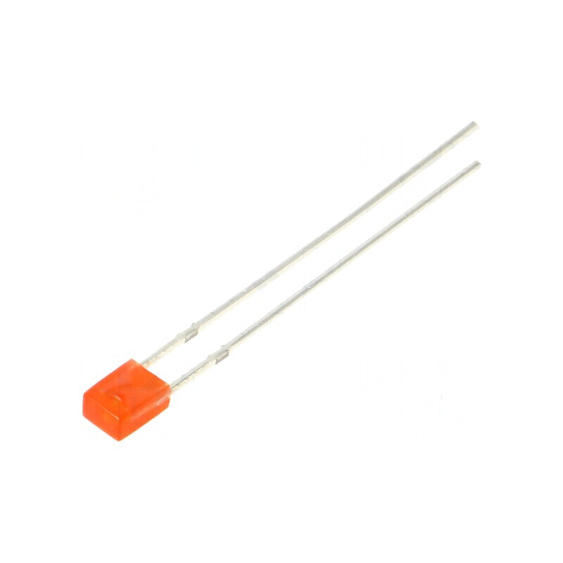 LED dreptunghiular roșu 3,2x3,2x4,15mm 100÷150mcd 100° | Electronic-mag.ro | Componente Electronice