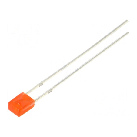 LED dreptunghiular roșu 3,2x3,2x4,15mm 100÷150mcd 100° | Electronic-mag.ro | Componente Electronice