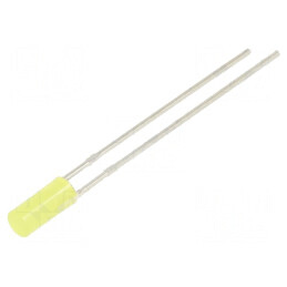LED 3mm galben 100-150mcd 110° plat -30÷85°C | Electronic-mag.ro | Componente Electronice
