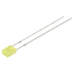 LED dreptunghiular galben 3,2x3,2x4,15mm 100÷150mcd 100° | Electronic-mag.ro | Componente Electronice