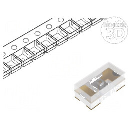 LED SMD 0402 galben-verde 20-40mcd 1x0,5x0,4mm 120° 20mA | Electronic-mag.ro | Componente Electronice