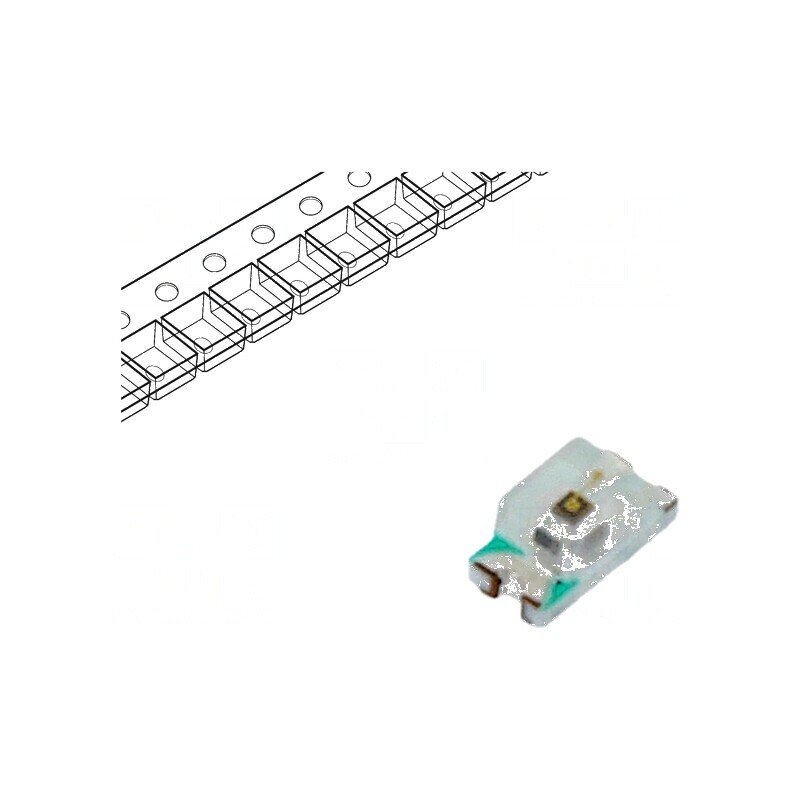 Emițător IR 850nm transparent SMD 120° Dimensiune 1,6x0,8x0,6mm | Electronic-mag.ro | Componente Electronice