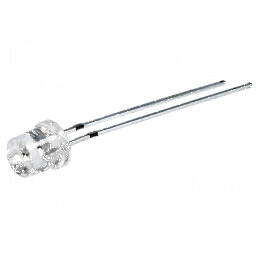 LED 5mm portocalie 330-450mcd 140° plat | Electronic-mag.ro | Componente Electronice