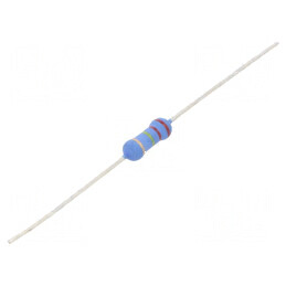 Rezistor metal oxide 220kΩ 1W ±5% Ø3,5x10mm -55÷155°C | Electronic-mag.ro | Componente Electronice