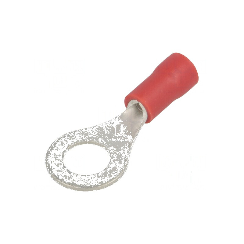 Vârf inelar M6 Ø 6,4mm pentru cablu izolată 0,5÷1mm² | Electronic-mag.ro | Componente Electronice Vârf inelar M6 Ø 6,4mm pentru cablu izolată 0,5÷1mm² | Electronic-mag.ro | Componente Electronice