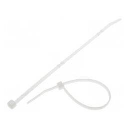 Colier de strângere poliamidă 150mm x 3,5mm 135N natural | Electronic-mag.ro | Componente Electronice