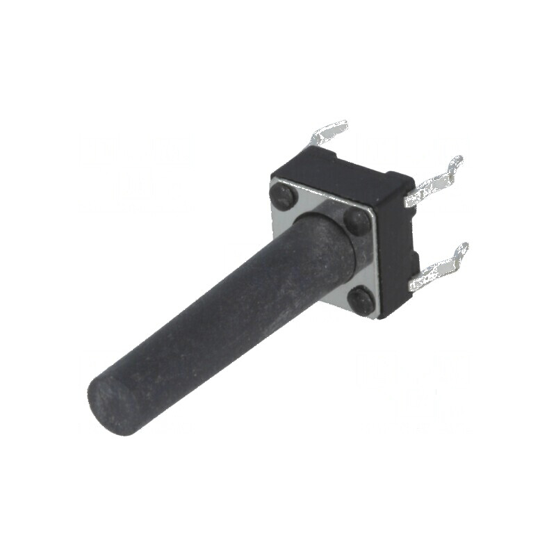 Microîntrerupător TACT SPST-NO 0,05A/12VDC THT | Electronic-mag.ro | Componente Electronice