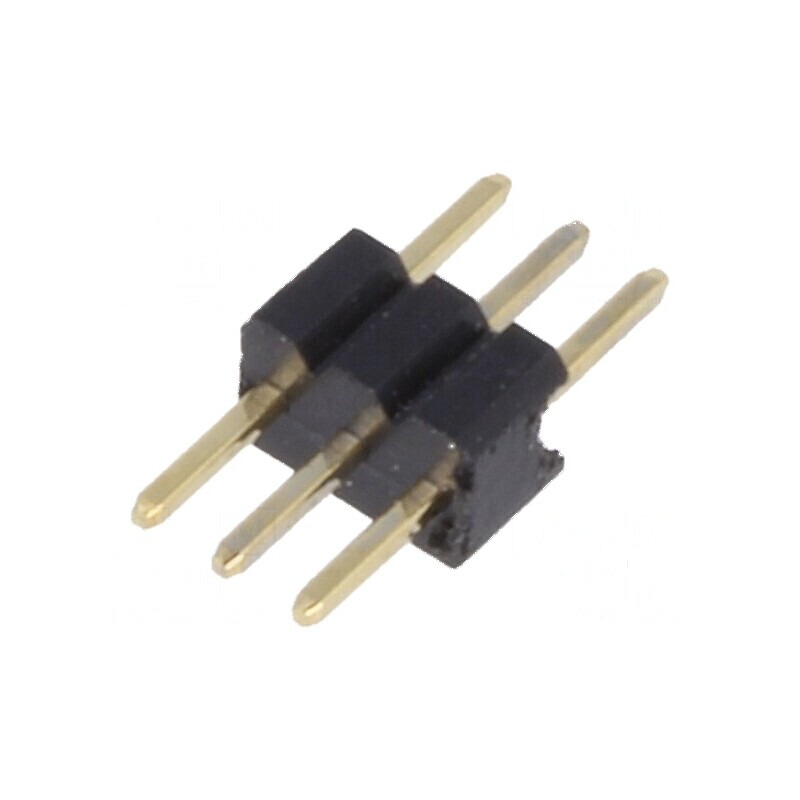 Conector şiruri pini tată 3 PIN 1,27mm THT | Electronic-mag.ro | Componente Electronice Conector şiruri pini tată 3 PIN 1,27mm THT | Electronic-mag.ro | Componente Electronice