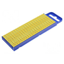 Markere Marcaj galbene 2,8÷3,8mm poliamidă -40÷85°C WIC | Electronic-mag.ro | Componente Electronice