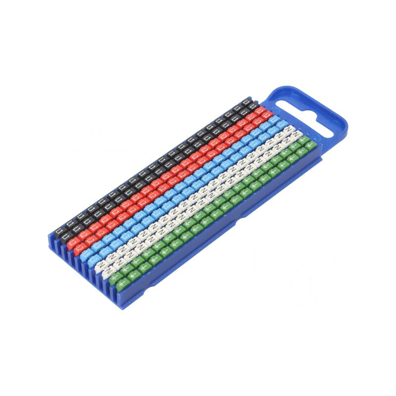 Markere Marcaj Poliamidă L1, L2, L3, N, Împământare 2,8÷3,8mm | Electronic-mag.ro | Componente Electronice Markere Marcaj Poliamidă L1, L2, L3, N, Împământare 2,8÷3,8mm | Electronic-mag.ro | Componente Electronice
