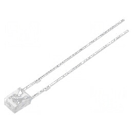 LED dreptunghiular albastru 2x3,2x4,15mm 350÷460mcd 100° | Electronic-mag.ro | Componente Electronice