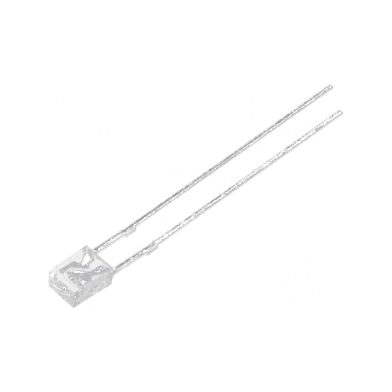LED dreptunghiular albastru 2x3,2x4,15mm 350÷460mcd 100° | Electronic-mag.ro | Componente Electronice
