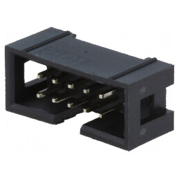 Conector IDC soclu tată 10 pini THT aurit 2,54mm | Electronic-mag.ro | Componente Electronice