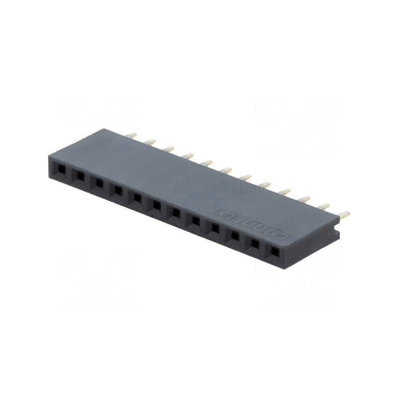 Conector şiruri pini soclu mamă 12 pini 2,54mm THT 1x12 | Electronic-mag.ro | Componente Electronice Conector şiruri pini soclu mamă 12 pini 2,54mm THT 1x12 | Electronic-mag.ro | Componente Electronice