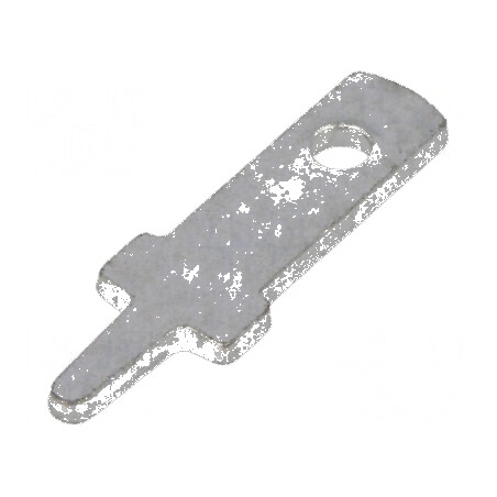 Terminal plat 2,8mm 0,8mm tată THT 12,5mm drept | Electronic-mag.ro | Componente Electronice