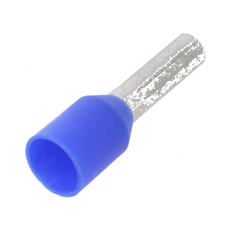 Vârf tub capăt izolată 2,5mm² 8mm cositorit crimpat | Electronic-mag.ro | Componente Electronice