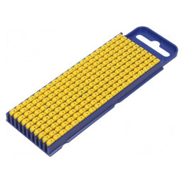 Markere galbene poliamidă 2,8÷3,8mm -40÷85°C cu împingere | Electronic-mag.ro | Componente Electronice