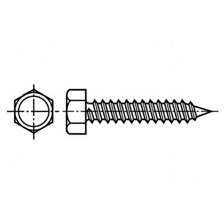 Şurub 4,8x19 Hexagonal Oţel Călit Zincat ISO 1479 | Electronic-mag.ro | Componente Electronice