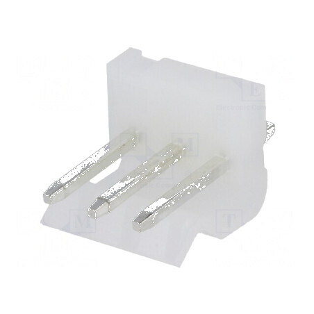 Conector cablu-placă soclu tată 3,96mm PIN 3 THT 250V 7A | Electronic-mag.ro | Componente Electronice