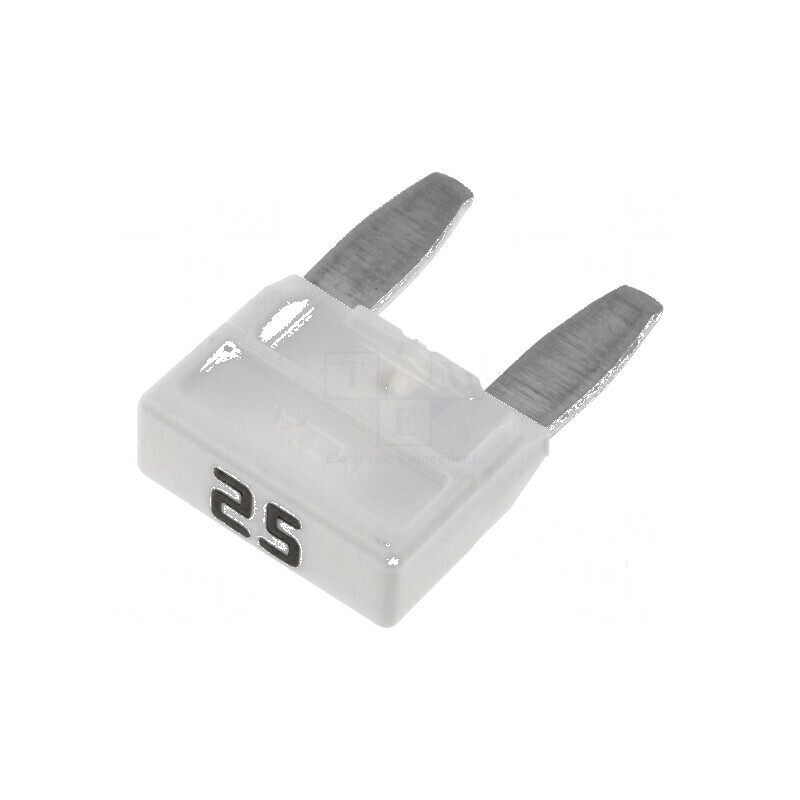 Siguranţă auto 25A 32VDC MINIVAL 11,9mm | Electronic-mag.ro | Componente Electronice Siguranţă auto 25A 32VDC MINIVAL 11,9mm | Electronic-mag.ro | Componente Electronice