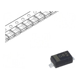Diodă Schottky SMD 100V 0,25A SOD123 | Electronic-mag.ro | Componente Electronice