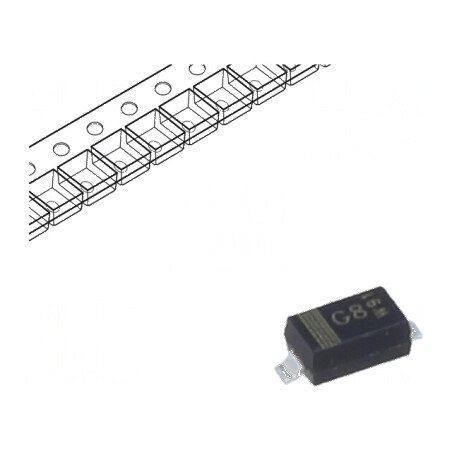 Diodă Schottky SMD 100V 0,25A SOD123 | Electronic-mag.ro | Componente Electronice