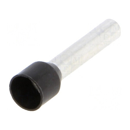 Vârf tub de capăt cupru 6mm2 18mm cositorit izolată crimpat | Electronic-mag.ro | Componente Electronice