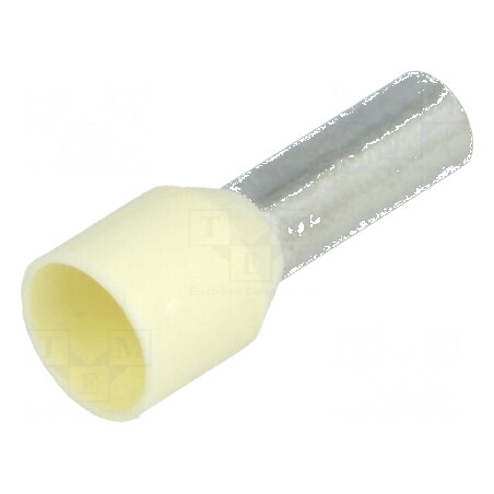 Vârf tub capăt izolată cupru 10mm² 12mm cositorit crimpat | Electronic-mag.ro | Componente Electronice