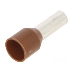 Vârf tub de capăt izolată cupru 10mm2 12mm crimpat cositorit | Electronic-mag.ro | Componente Electronice