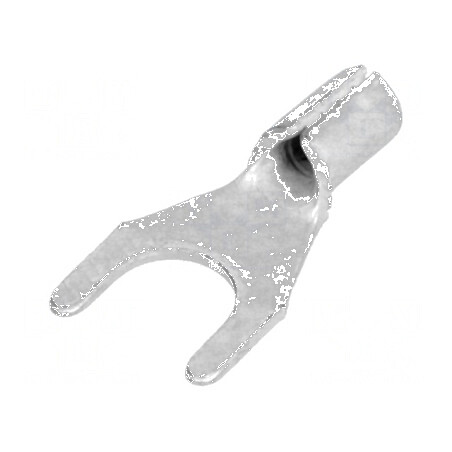 Furcă M5 crimpat neizolat cu cablu cupru 0,25-1,5mm2 | Electronic-mag.ro | Componente Electronice