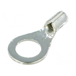 Vârf inelar M6 cu cablu neizolat cupru 0,25-1,5mm2 crimpat | Electronic-mag.ro | Componente Electronice