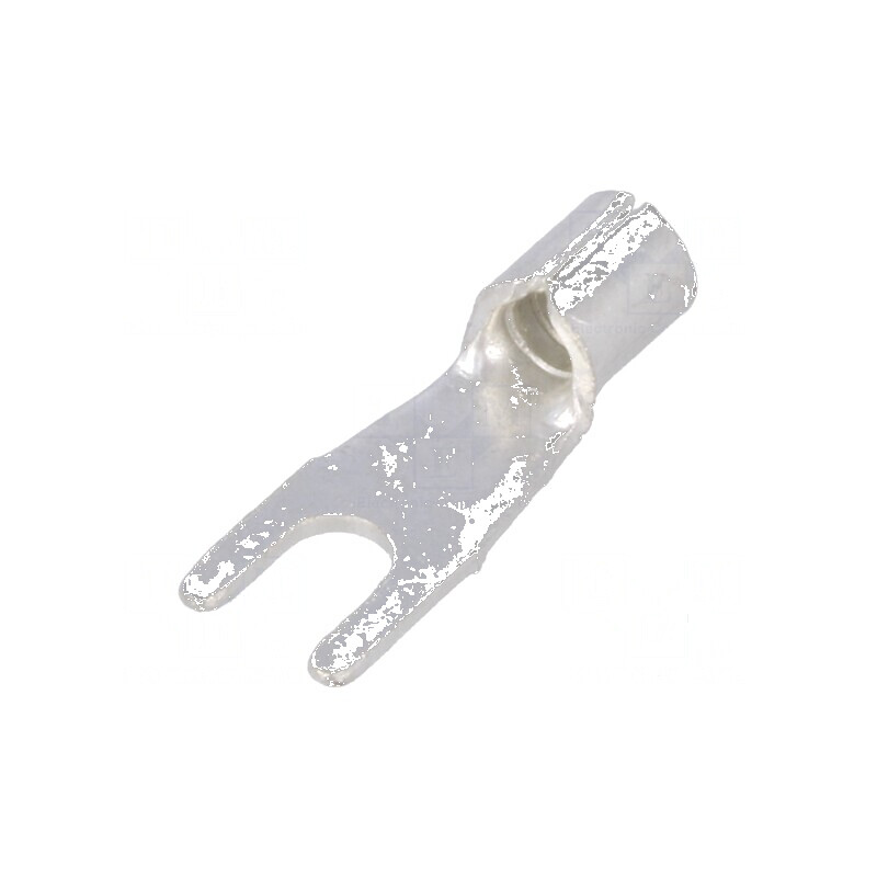 Furcă M3 1,5-2,5mm2 crimpat cablu neizolat cositorit | Electronic-mag.ro | Componente Electronice