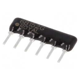 Rezistor multipolar Y THT 1,5kΩ ±2% 0,2W 3 rezistori 100V | Electronic-mag.ro | Componente Electronice