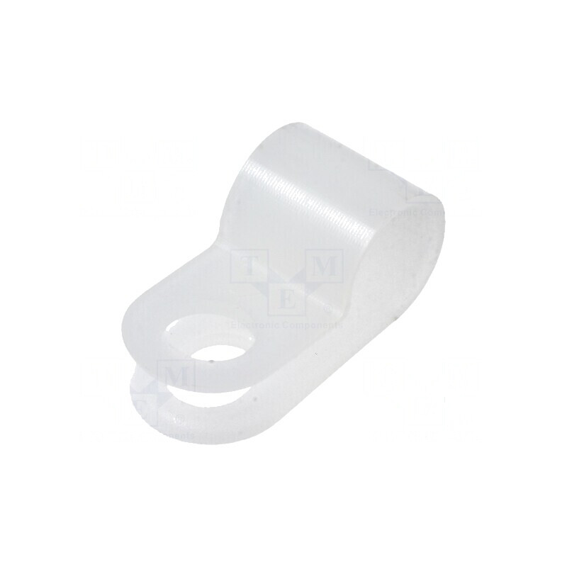 Clipsuri tip P pentru cabluri Ø6,2mm natural | Electronic-mag.ro | Componente Electronice Clipsuri tip P pentru cabluri Ø6,2mm natural | Electronic-mag.ro | Componente Electronice