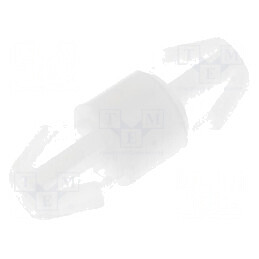 Distanţier PCB poliamidă 3,5mm clichet naturală | Electronic-mag.ro | Componente Electronice
