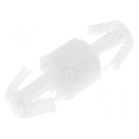 Distanţier PCB poliamidă 3,5mm clichet naturală | Electronic-mag.ro | Componente Electronice