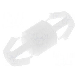 Distanţier PCB poliamidă 4mm clichet naturală | Electronic-mag.ro | Componente Electronice