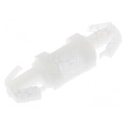 Distanţier PCB poliamidă 6mm clichet naturală | Electronic-mag.ro | Componente Electronice