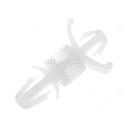 Distanţier PCB poliamidă 6,4mm pentru clichet natural | Electronic-mag.ro | Componente Electronice
