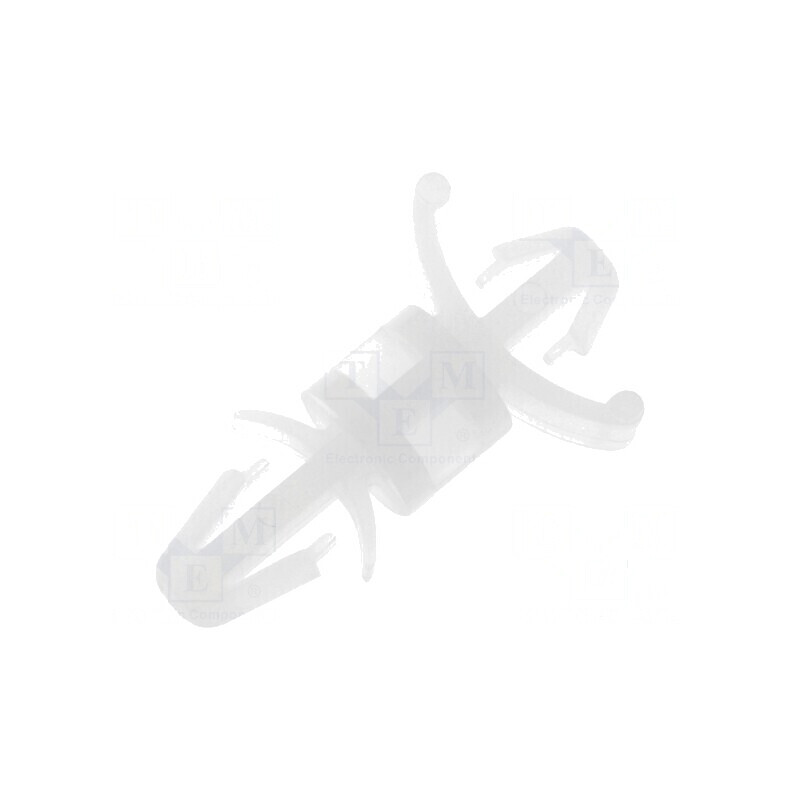 Distanţier PCB poliamidă 6,4mm pentru clichet natural | Electronic-mag.ro | Componente Electronice