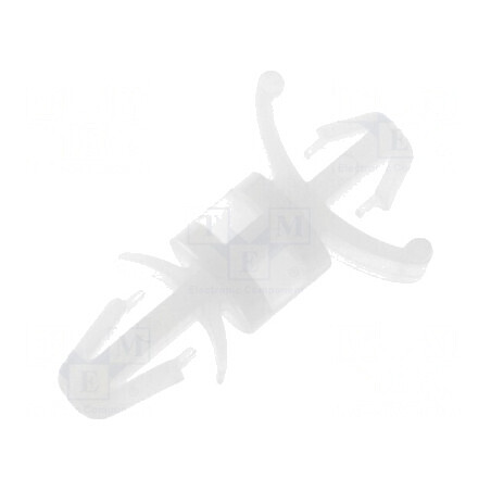 Distanţier PCB poliamidă 6,4mm pentru clichet natural | Electronic-mag.ro | Componente Electronice