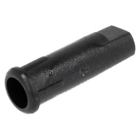 Montură LED 3mm monobloc neagră UL94V-2, 13,2mm | Electronic-mag.ro | Componente Electronice