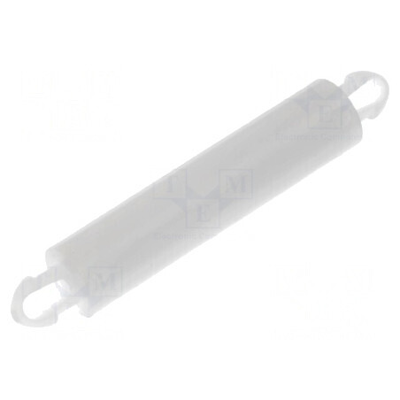 Distanțier PCB poliamidă 20mm clichet natural | Electronic-mag.ro | Componente Electronice