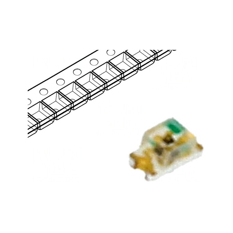 LED SMD 0603 galben 25-45mcd 1,6x0,8x0,8mm 130° 20mA 60mW | Electronic-mag.ro | Componente Electronice LED SMD 0603 galben 25-45mcd 1,6x0,8x0,8mm 130° 20mA 60mW | Electronic-mag.ro | Componente Electronice