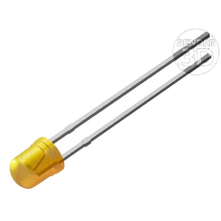 LED ambră 3,1mm 240-680mcd 45° 2V-2,4V | Electronic-mag.ro | Componente Electronice