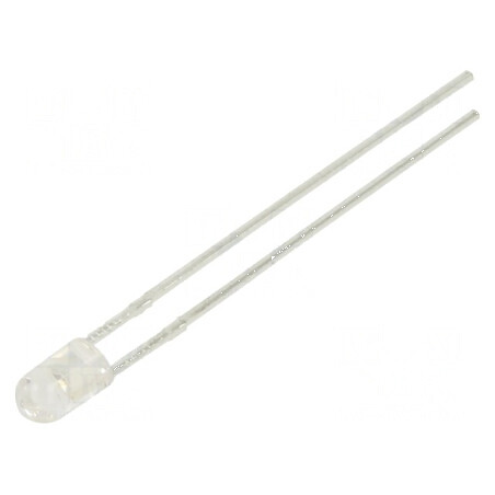 LED 3mm Albastru 5000mcd 25° Convex | Electronic-mag.ro | Componente Electronice