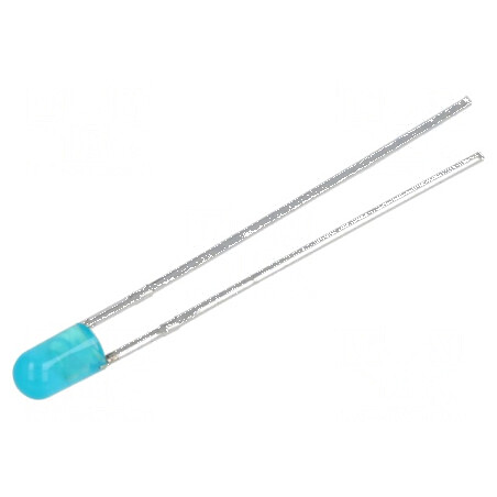 LED 3mm Albastru 1000mcd 60° Convex | Electronic-mag.ro | Componente Electronice