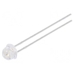LED Verde 4,8mm 5000mcd 60° Convex | Electronic-mag.ro | Componente Electronice