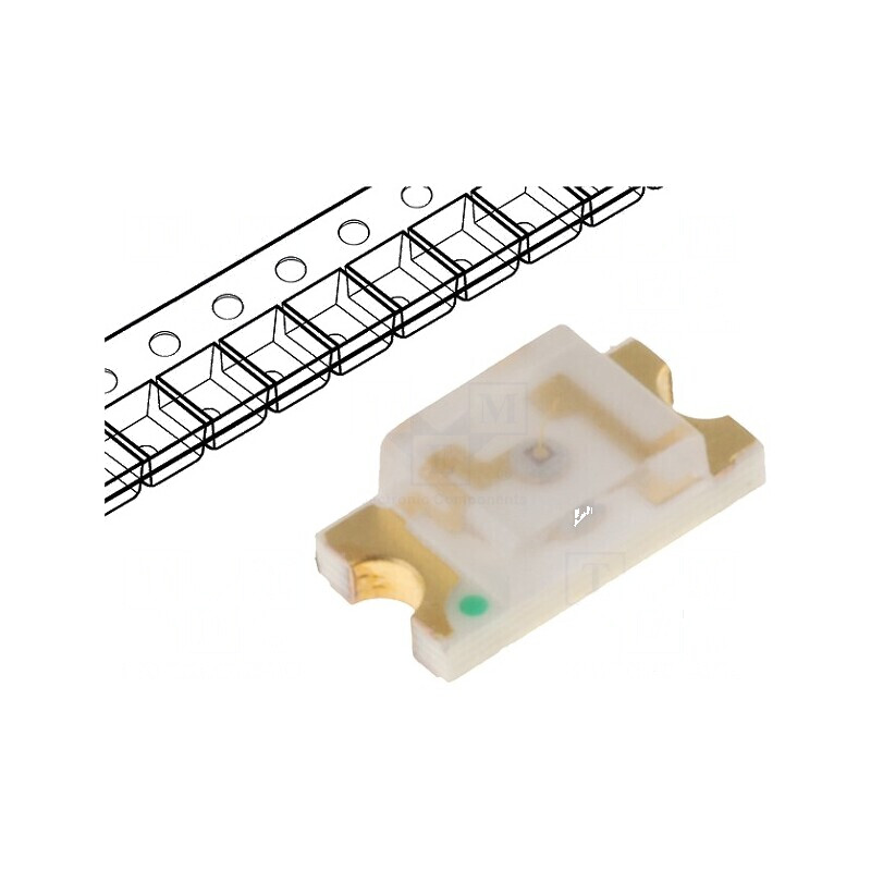 LED SMD 1206 roșie 20mA 120° 20-49mcd 3,2x1,6x1,1mm | Electronic-mag.ro | Componente Electronice LED SMD 1206 roșie 20mA 120° 20-49mcd 3,2x1,6x1,1mm | Electronic-mag.ro | Componente Electronice