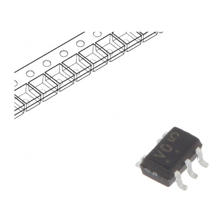 IC digital NAND CMOS SMD SC88A 1 Canal 2 Intrări 2-5.5VDC -55-125°C | Electronic-mag.ro | Componente Electronice